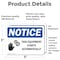 Signmission This Equipment Starts Automatically Sign, Vinyl Decal, 5in W x 3.5in L, 2PK OS-2PACK-NS-D-35-L-18614 - alternate 6